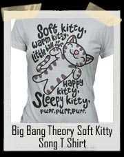 Womens Big Bang Theory Soft Kitty T Shirt