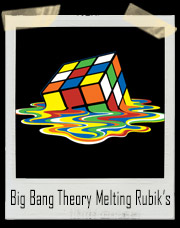 Big Bang Theory Melting Rubik’s Cube T-Shirt