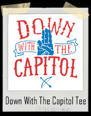 Down With The Capitol Hunger Games T-Shirt