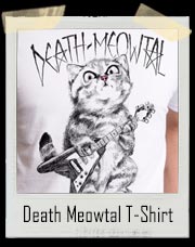 Death Meowtal Cat T-Shirt
