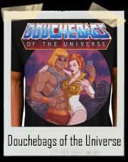 Douchebags of the Universe He-Man and Teela T-Shirt