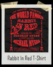 World Famous Rabbit In Red Halloween T-Shirt