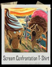 Hot Summer Ice Scream Confrontation T-Shirt