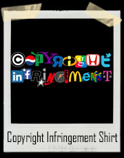 Copyright Infringement With Logos T-Shirt