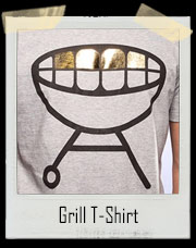 Gold Teeth BBQ Grill T-Shirt