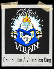 Adventure Time Chillin' Like A Villain Ice King T-Shirt