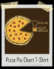 Pizza I'm Gonna Eat Pie Chart T-Shirt