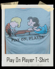 Play On Player - Lucy And Linus Peanuts T-Shirt
