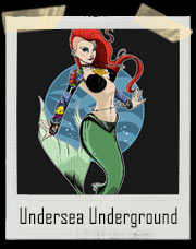 Little Mermaid Undersea Underground Ariel T-Shirt