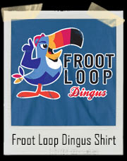 Toucan Sam Pink Hat Froot Loop Dingus Big Brother 16 Inspired T-Shirt