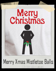 Merry Christmas Mistletoe Balls T-Shirt