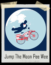Pee Wee Herman Jump The Moon Big E.T. Adventure T-Shirt