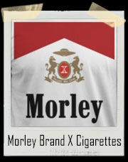 Morley Brand X Fictional Cigarettes Brand T-Shirt