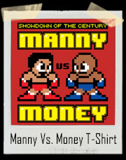 Mega Manny Pacquiao vs. Mega Money Mayweather Jr Boxing T-Shirt