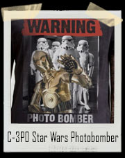 C-3PO Star Wars Photo Bomber T-Shirt