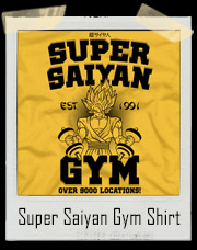 Goku's Super Saiyan Dragon Ball Z Gym T-Shirt