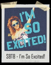 Jesse Spano Saved By The Bell Shirt - "I'm So Excited"