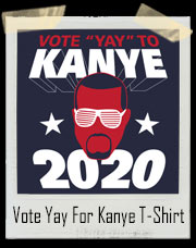 Vote Kanye West for President in 2020 T-Shirt