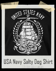 United States Navy Salty Dog T-Shirt