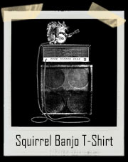 Squirrel Playing Electric Banjo T-Shirt