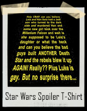 Star Wars Spoiler T-Shirt
