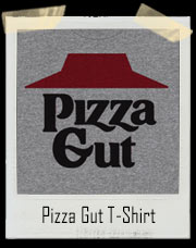 Pizza Gut Pizza Hut Parody T-Shirt