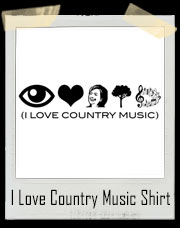 I Love Country Music Hillary Clinton T-Shirt