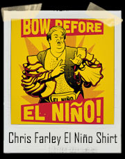 Chris Farley El Niño Weather Scope SNL T-Shirt
