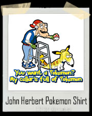 John Herbert Pokemon Go Family Guy Inspired T-Shirt