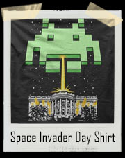 Independence Day Space Invaders T-Shirt
