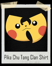Pika Chu Tang Clan - Wu Tang Clan Inspired T-Shirt