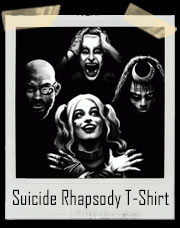 Suicide Squad Rhapsody - Suicide Squad And Queen Inspired T-Shirt