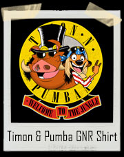Welcome To The Jungle Timon And Pumba GNR Inspired T-Shirt