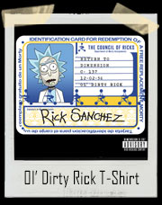 Ol’ Dirty Rick Old Dirty Bastard Return to the 36th Chamber Inspired T-Shirt