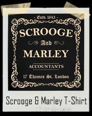 Scrooge and Marley Accountants A Christmas Carol Inspired T-Shirt