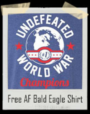 Undefeated World War America Ringer T-Shirt