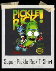 Super Solenya Bros Pickle Rick T-Shirt