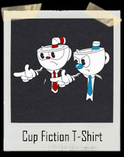 Cup Fiction - Cuphead and Mugman T-Shirt