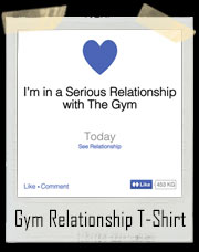 Serious Gym Relationship Shirt