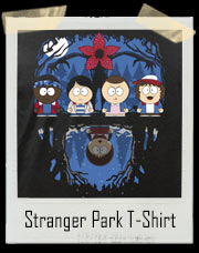 South Park and Stranger Things Inspired Parody Mash Up T-Shirt