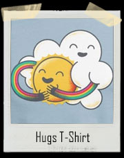 Cloud Hugging The Sun Hugs T-Shirt
