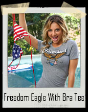Freedom Eagle With Bra Tee