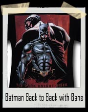 Batman Dark Knight Rises Back to Back with Bane T-Shirt