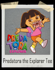 Predatora the Explorer Parody T-Shirt