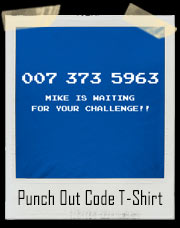 Punch Out Code - 007 373 5963 T-Shirt