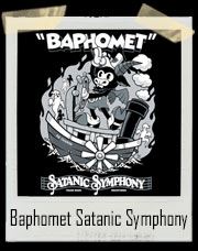 Vintage Cartoon Baphomet - Steamboat Baphy - Occult - Satanic Symphony T-Shirt