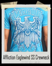 Affliction Eaglewind SS Crewneck T Shirt