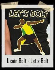 Usain Bolt - Let's Bolt "Bolting" T Shirt