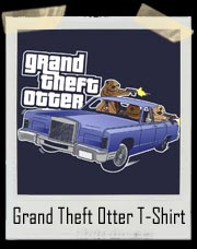 Funny Grand Theft Otter T Shirt