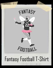 Fantasy Football Fairy Princess T Shirt